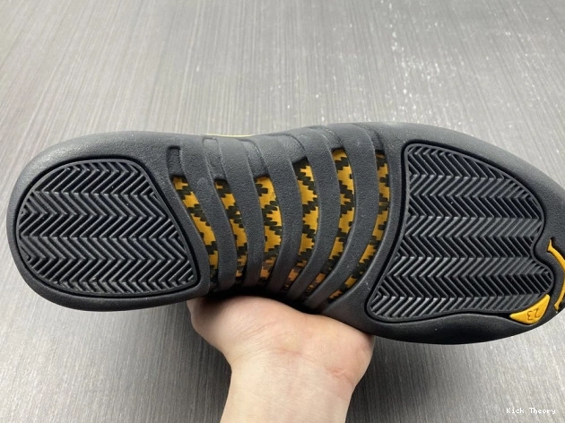 Kicktheory Air CT8013-071 Black Jordan 12 Taxi 0705